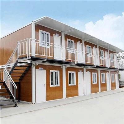 20 futlik tekis paketli prefabrik uy