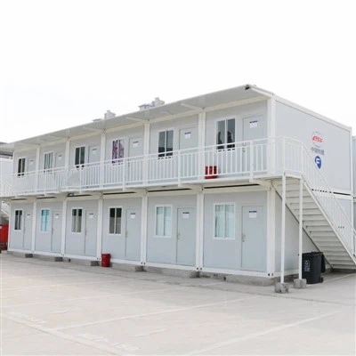 Prefabrik oldindan yig'ilgan 2-qavatli modulli uylar